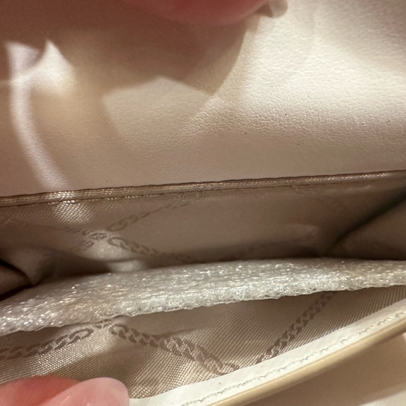 Michael Kors small wallet / card case New, never used, pink/cream leather $68 - Picture 6 of 16